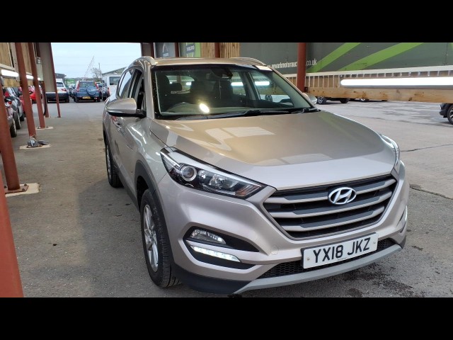BUY HYUNDAI TUCSON SE NAV B-DRIVE 2WD 2018 GDI SE NAV BLUE DRIVE, Newark Motor Auctions
