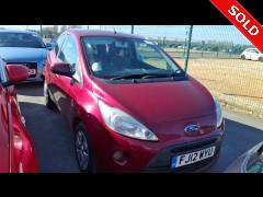BUY FORD KA ZETEC 2012 ZETEC, Newark Motor Auctions