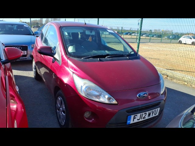 BUY FORD KA ZETEC 2012 ZETEC, Newark Motor Auctions