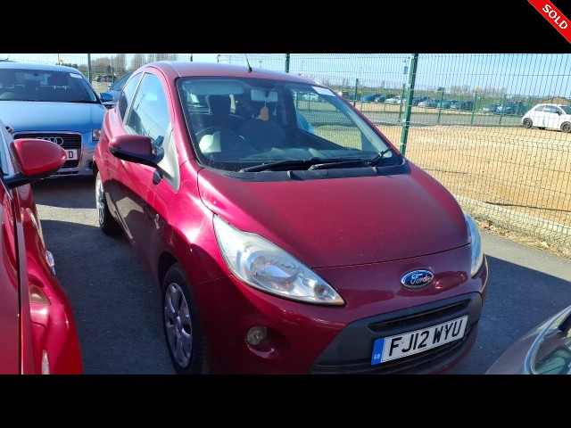 BUY FORD KA ZETEC 2012 ZETEC, Newark Motor Auctions