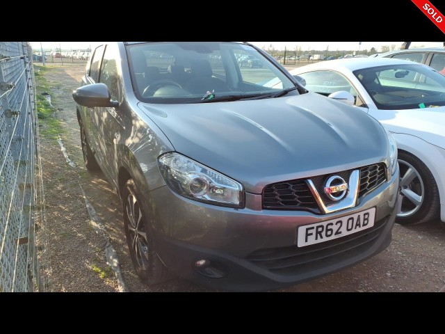BUY NISSAN QASHQAI N-TEC+ CVT 2013 N-TEC PLUS, Newark Motor Auctions