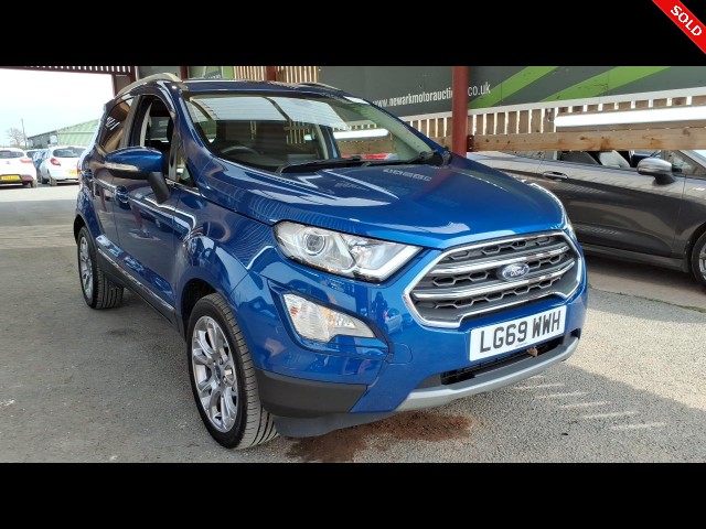 BUY FORD ECOSPORT TITANIUM AUTO 2019 TITANIUM, Newark Motor Auctions