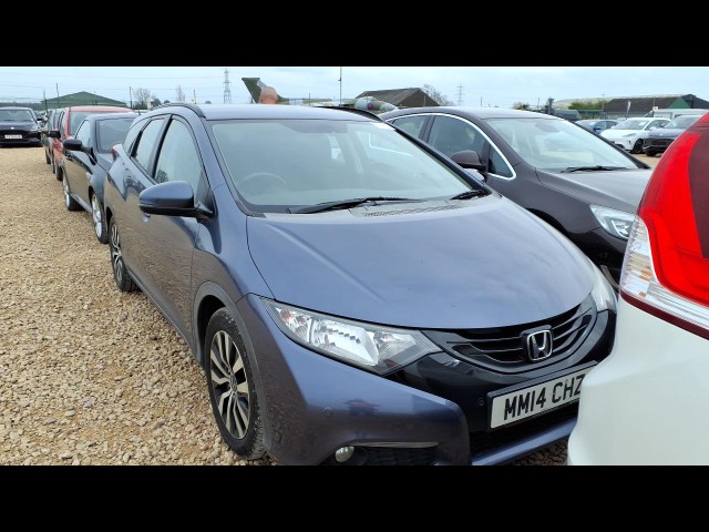 BUY HONDA CIVIC I-DTEC SE + 2014 I-DTEC SE PLUS TOURER, Newark Motor Auctions