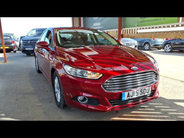 BUY FORD MONDEO ZETEC ECONETIC TDC 2015 ZETEC ECONETIC TDCI, Newark Motor Auctions