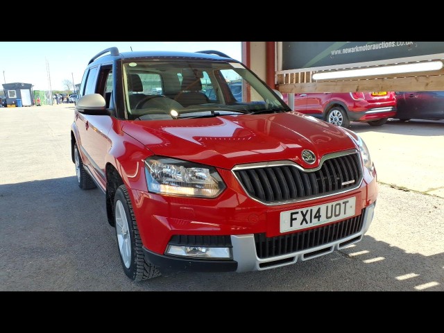 BUY SKODA YETI OUTDOOR SE GLINE II 2014 OUTDOOR SE GREENLINE II TDI CR, Newark Motor Auctions