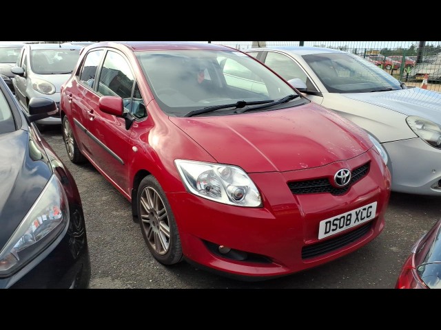BUY TOYOTA AURIS SR VVT-I 2008 VVT-I SR, Newark Motor Auctions