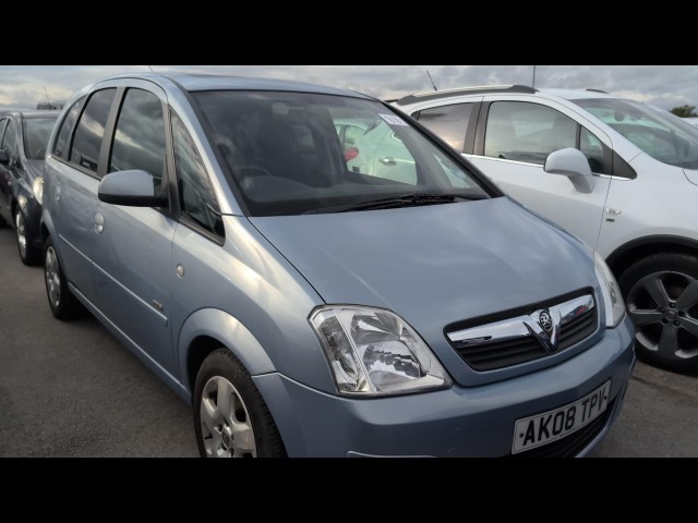 BUY VAUXHALL MERIVA DESIGN 2008 DESIGN 16V, Newark Motor Auctions