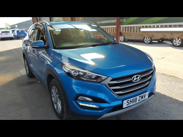 BUY HYUNDAI TUCSON SE NAV B-DRIVE 2WD 2018 GDI SE NAV BLUE DRIVE, Newark Motor Auctions
