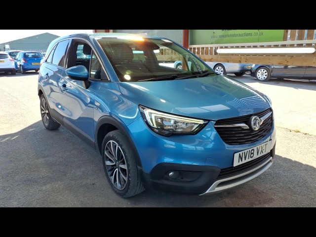 BUY VAUXHALL CROSSLAND X ELITE ECOTEC 2018 ELITE ECOTEC S/S, Newark Motor Auctions