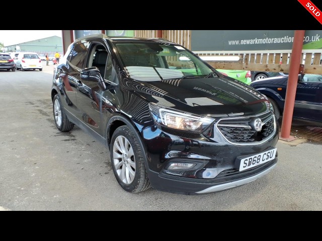 BUY VAUXHALL MOKKA X ELITE ECOTEC S/S 2019 ELITE ECOTEC S/S, Newark Motor Auctions
