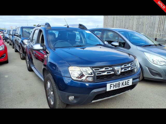 BUY DACIA DUSTER NAV + TCE 4X2 2018 NAV PLUS TCE, Newark Motor Auctions