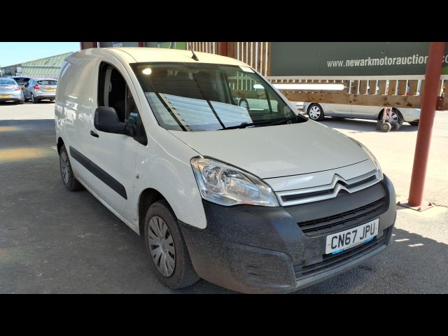 BUY CITROEN BERLINGO 625 EN-PRISE BLU 2017 625 ENTERPRISE L1 BLUEHDI, Newark Motor Auctions
