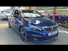 BUY PEUGEOT 308 GT LINE HDI BLUE S/S 2018 BLUE HDI S/S GT LINE, Newark Motor Auctions