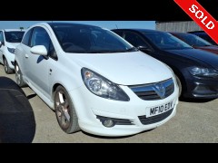 BUY VAUXHALL CORSA SRI 2010 SRI, Newark Motor Auctions