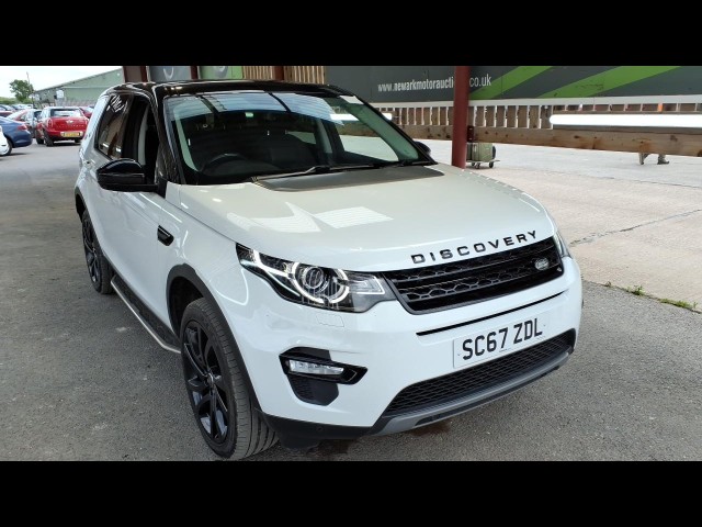 BUY LAND ROVER DISCO-Y SPORT BLACK HSE T 2017 TD4 HSE BLACK, Newark Motor Auctions