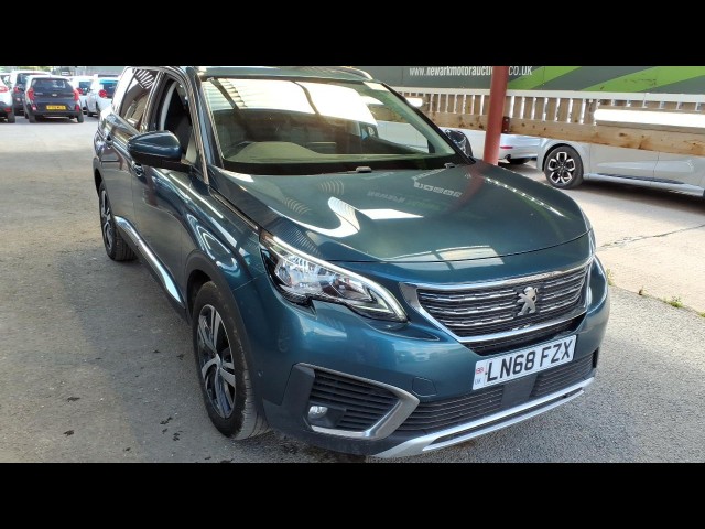 BUY PEUGEOT 5008 ALLURE BLUEHDI S/S 2018 BLUEHDI S/S ALLURE, Newark Motor Auctions