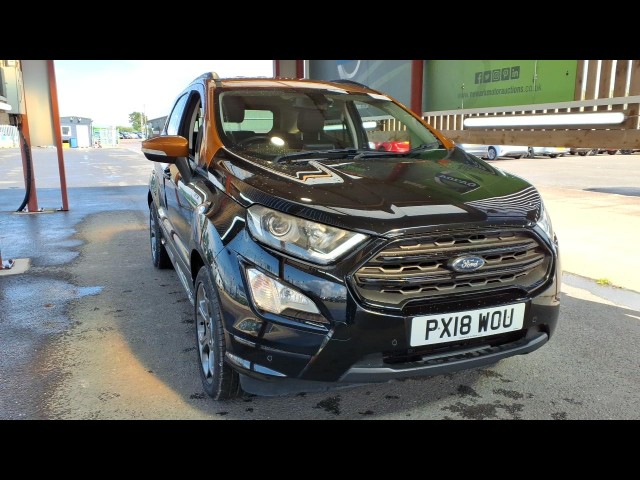 BUY FORD ECOSPORT ST-LINE AUTO 2018 ST-LINE, Newark Motor Auctions