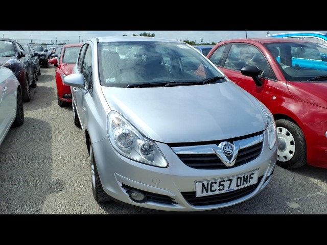 BUY VAUXHALL CORSA DESIGN 2007 DESIGN 16V, Newark Motor Auctions