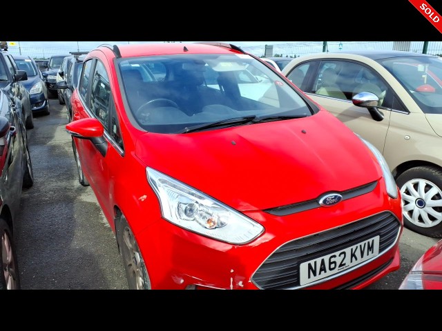 BUY FORD B-MAX ZETEC TURBO 2012 ZETEC, Newark Motor Auctions