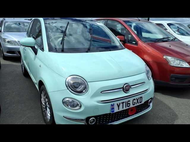 BUY FIAT 500 LOUNGE 2016 LOUNGE, Newark Motor Auctions