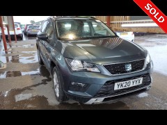 BUY SEAT ATECA SE ECOMOTIVE TSI 2020 TSI ECOMOTIVE SE, Newark Motor Auctions