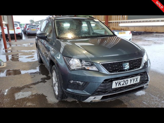 BUY SEAT ATECA SE ECOMOTIVE TSI 2020 TSI ECOMOTIVE SE, Newark Motor Auctions