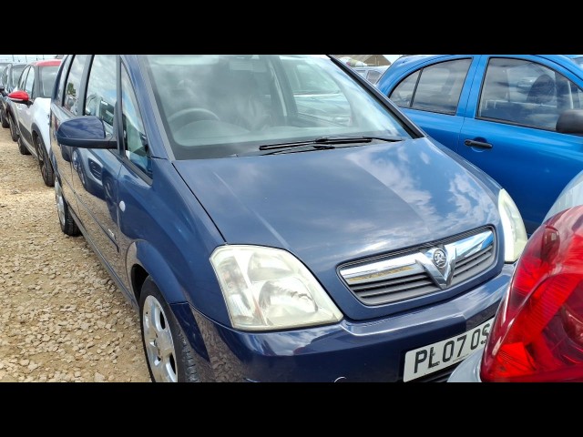 BUY VAUXHALL MERIVA DESIGN TWINPORT 2007 DESIGN 16V TWINPORT, Newark Motor Auctions