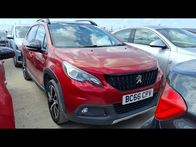 BUY PEUGEOT 2008 GT LINE BLUE HDI 2016 BLUE HDI GT LINE, Newark Motor Auctions