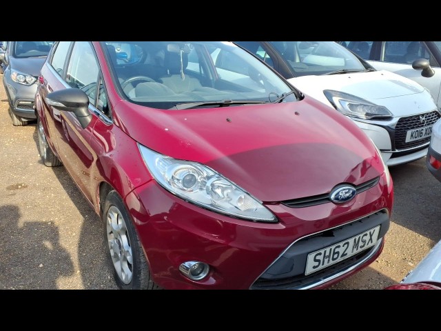 BUY FORD FIESTA ZETEC 2012 ZETEC, Newark Motor Auctions
