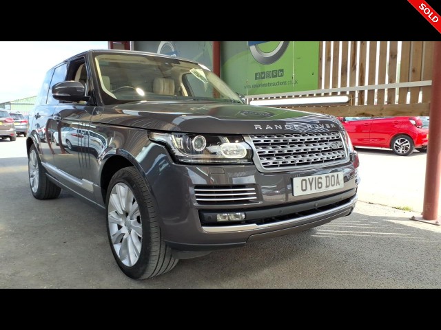 BUY LAND ROVER RANGE ROVER AUTO-B SDV8 A 2016 SDV8 AUTOBIOGRAPHY, Newark Motor Auctions