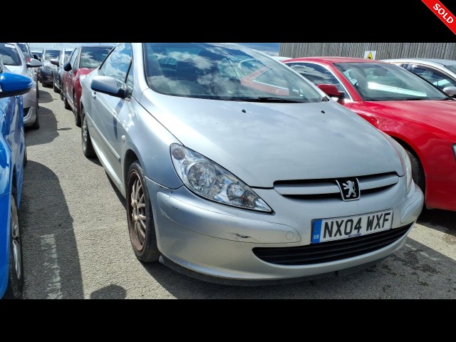 BUY PEUGEOT 307 CC 2004 COUPE CABRIOLET, Newark Motor Auctions