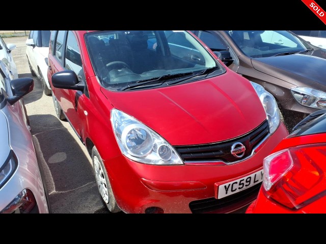 BUY NISSAN NOTE VISIA AUTO 2009 VISIA, Newark Motor Auctions