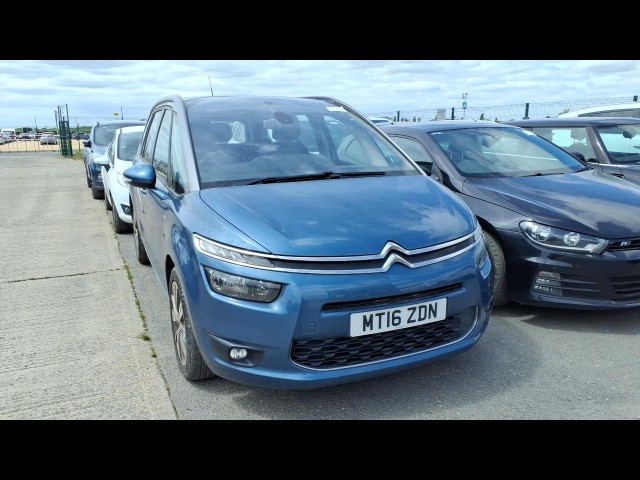 BUY CITROEN C4 GRD PICASSO EXCL BLUEH 2016 GRAND BLUEHDI EXCLUSIVE, Newark Motor Auctions