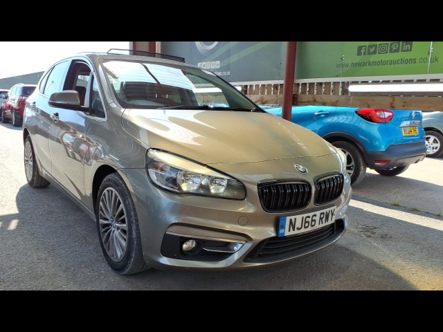 BUY BMW 216D LUXURY 2016 216D LUXURY ACTIVE TOURER, Newark Motor Auctions