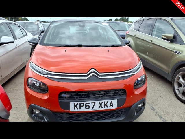 BUY CITROEN C3 FEEL PURETECH 2017 PURETECH FEEL, Newark Motor Auctions