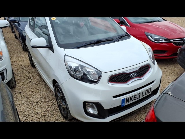 BUY KIA PICANTO WHITE ECODYNAMICS 2014 WHITE ECODYNAMICS, Newark Motor Auctions
