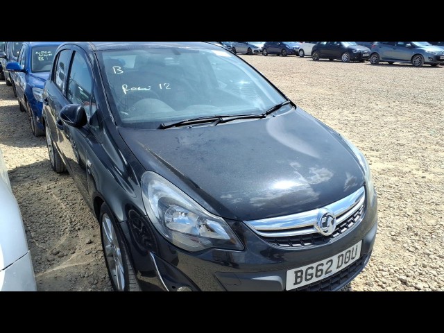 BUY VAUXHALL CORSA SXI AC 2012 SXI AC, Newark Motor Auctions