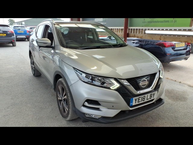 BUY NISSAN QASHQAI N-CONNECTA DIG-T 2018 N-CONNECTA DIG-T, Newark Motor Auctions