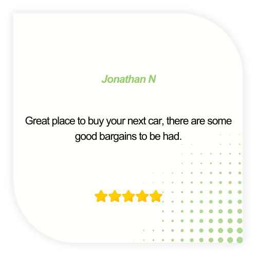 Testimonal from a Happy Customer.